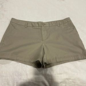 BCG Khaki Shorts with Pockets - Size 14